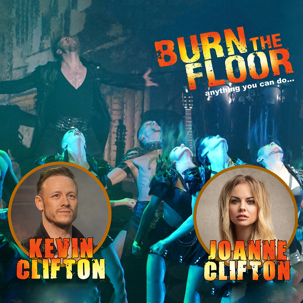 Burn The Floor Starring Kevin Joanne Clifton Alhambra Theatre