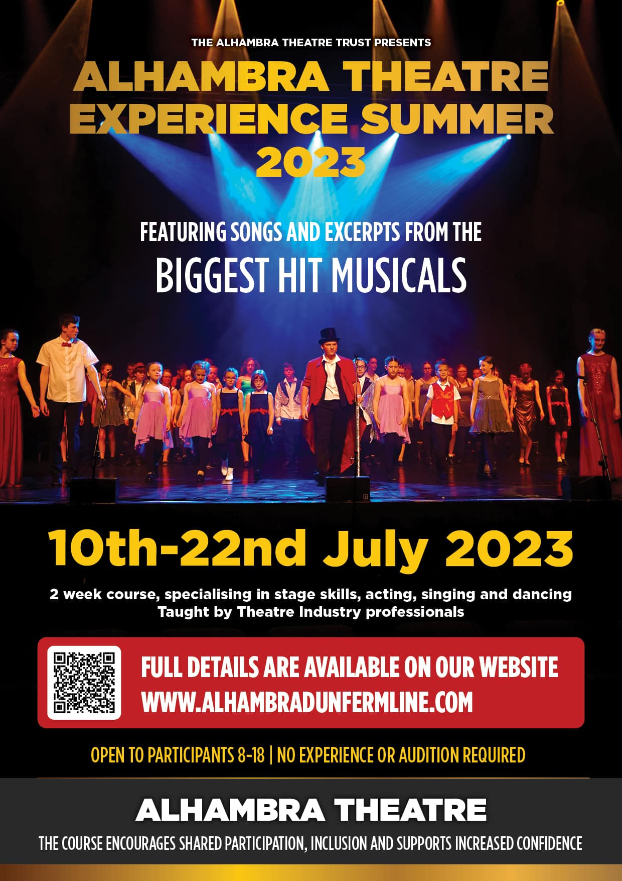 Alhambra Theatre Experience Summer 2023