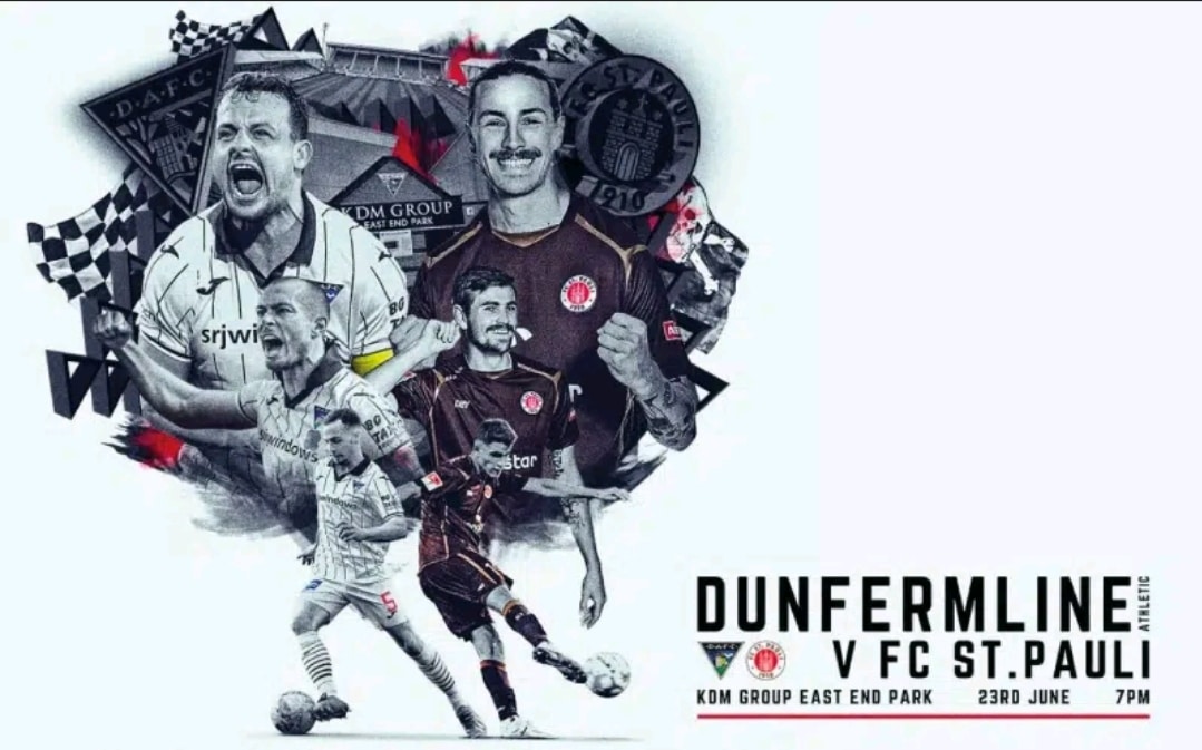 Dunfermline Athletic FC v Fc St. Pauli – Friendship & Football, headlined by The Wakes