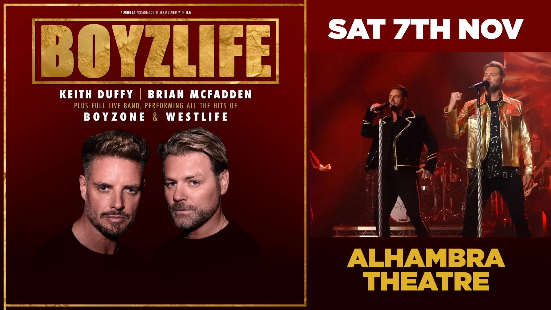 Boyzlife — Alhambra Theatre Dunfermline