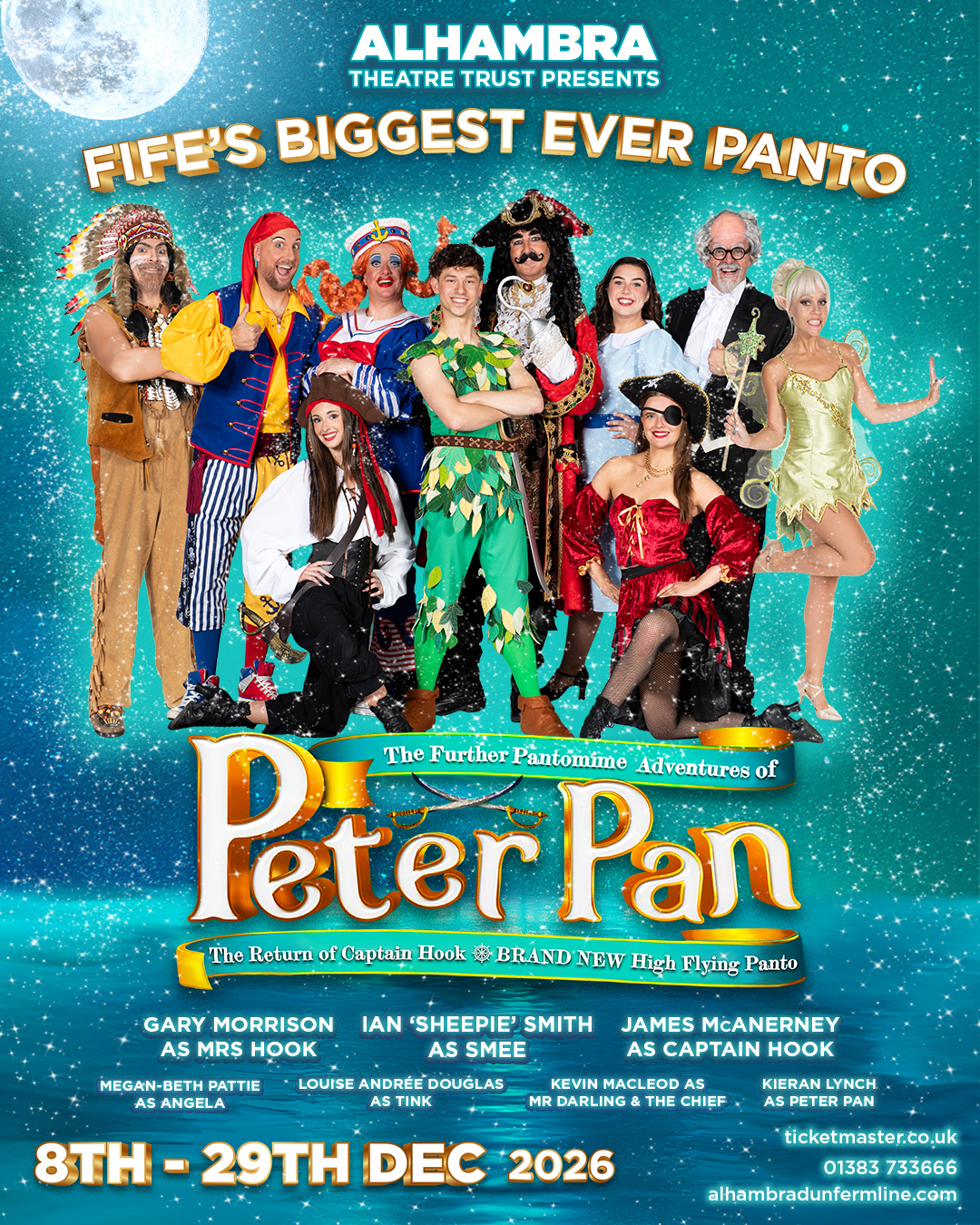 The Further Pantomime Adventures of Peter Pan: The Return of Captain Hook — Alhambra Theatre Dunfermline