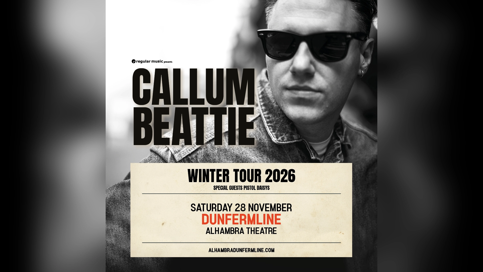 Callum Beattie — Alhambra Theatre Dunfermline
