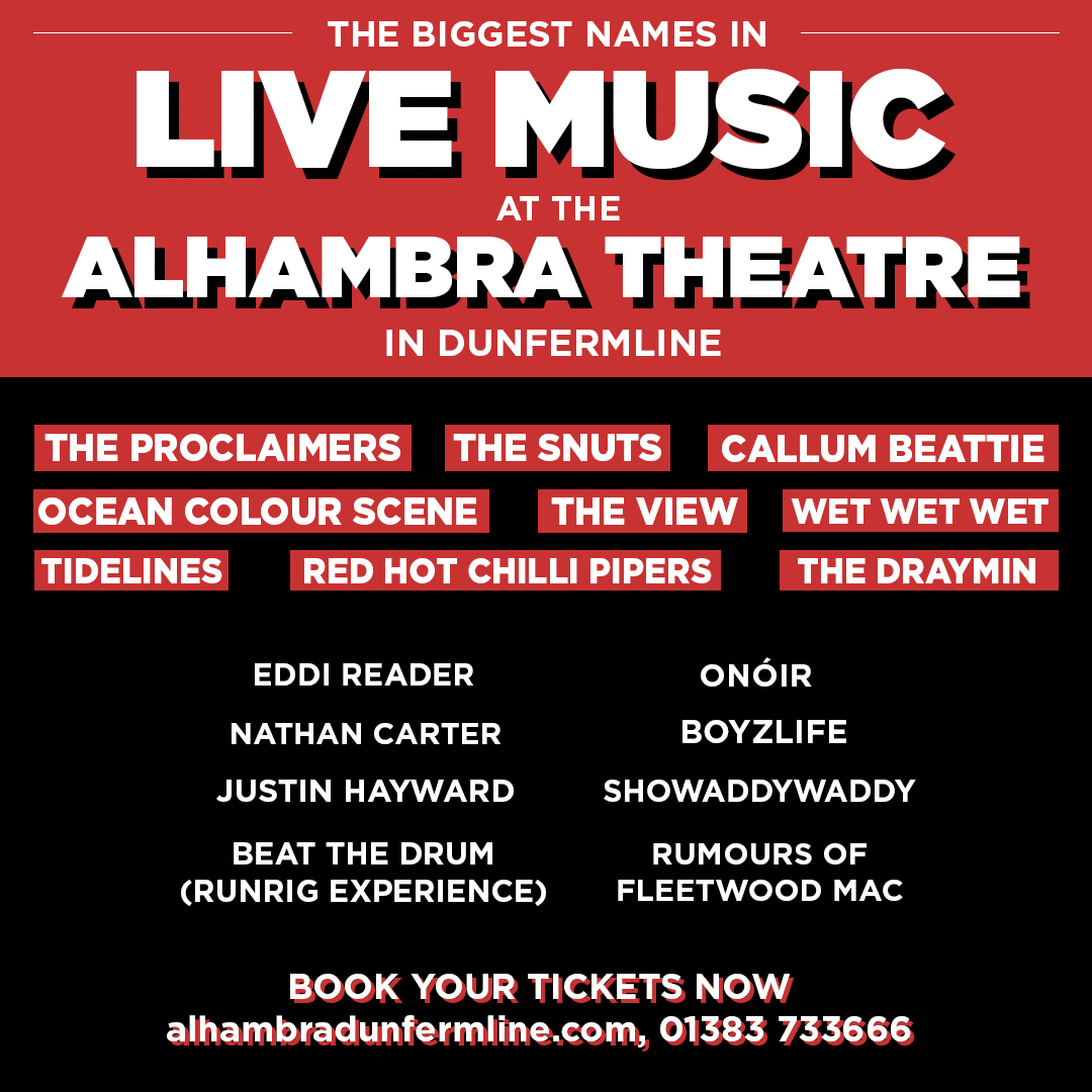 Big Names and Fife’s Best Shows